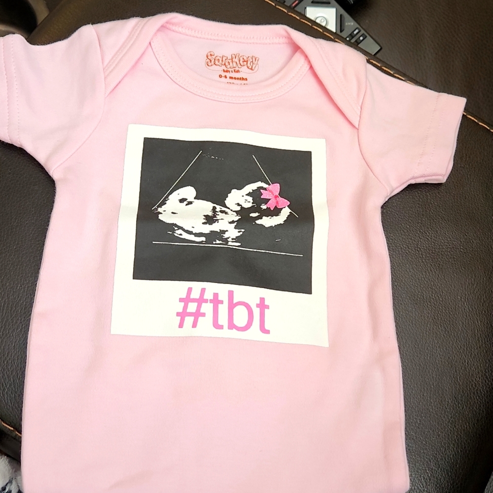 Sara Kety tbt Onesie 0-6 months NWOT
